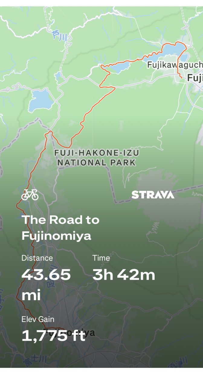 Fujinomiya Map