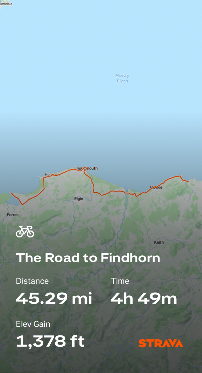 Findhorn Map