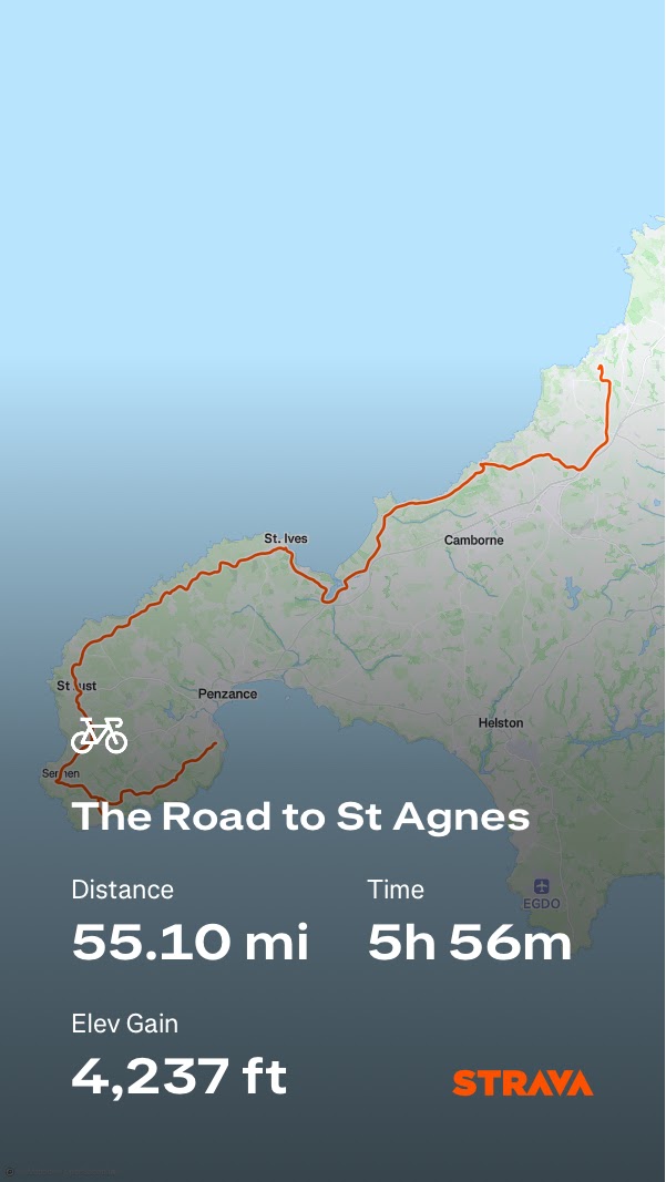 St Agnes Map