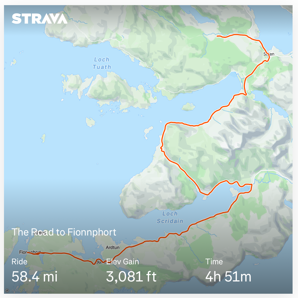 Fionnphort Map