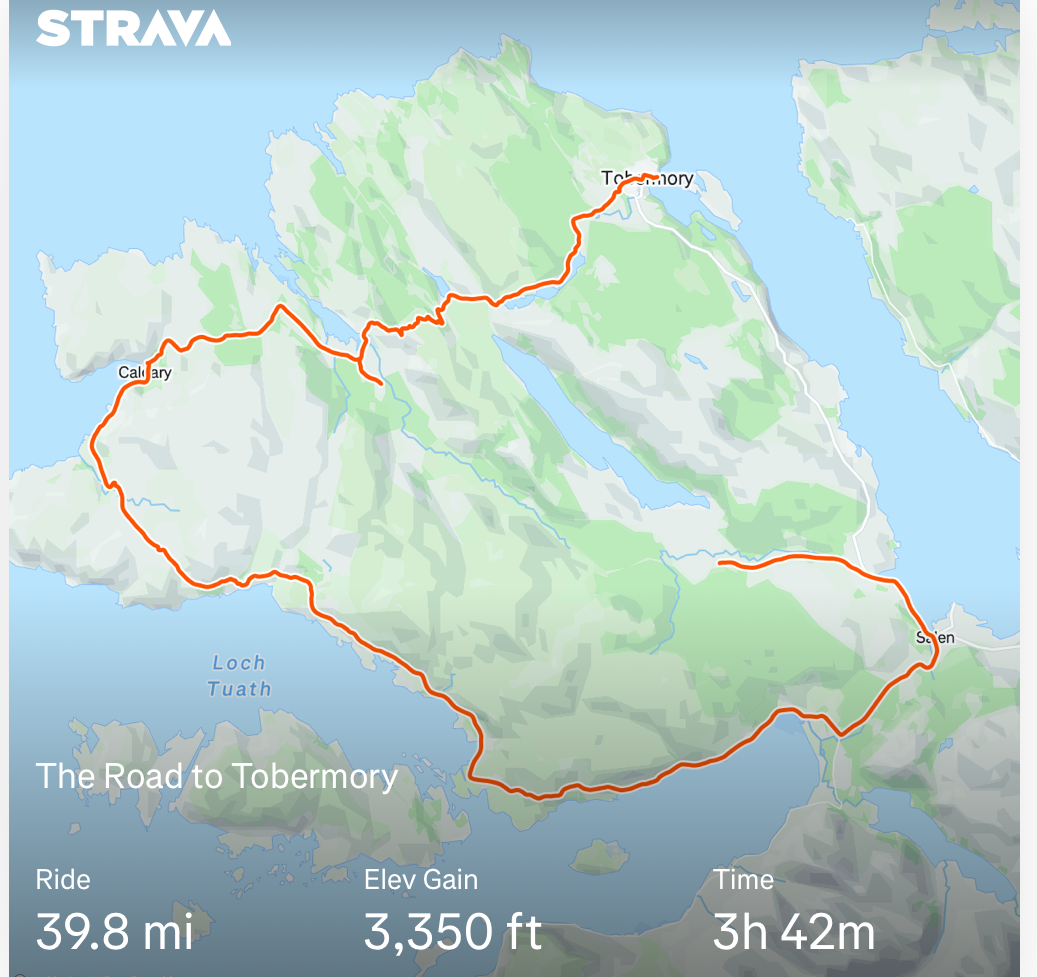 Tobermory Map