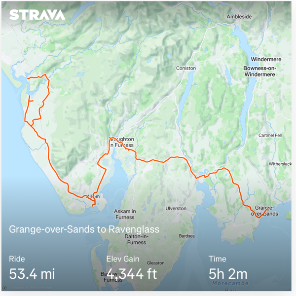 Chester To Ravenglass Map4