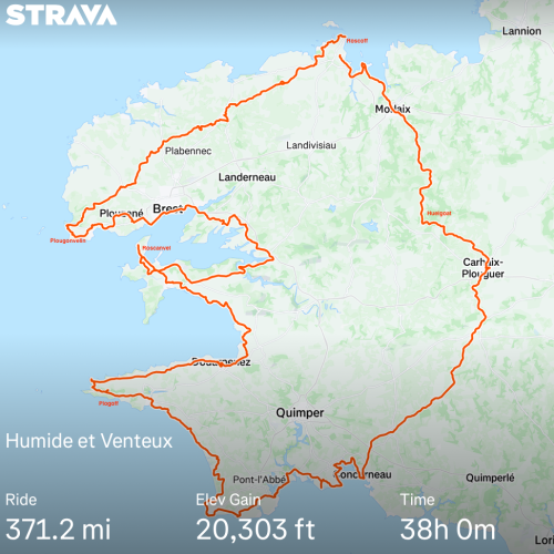 Humide et Venteux Map